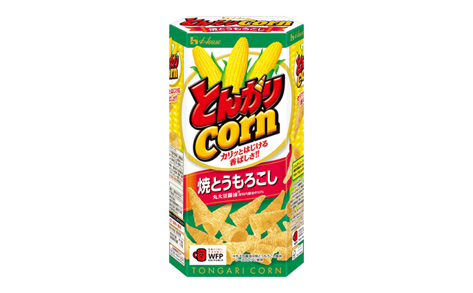 定番！ ハウス食品 とんがりコーン 焼もろこし　68g×20個 おやつ 人気 厳選 お子様 こども 子供 袋井市 お菓子 スナック 