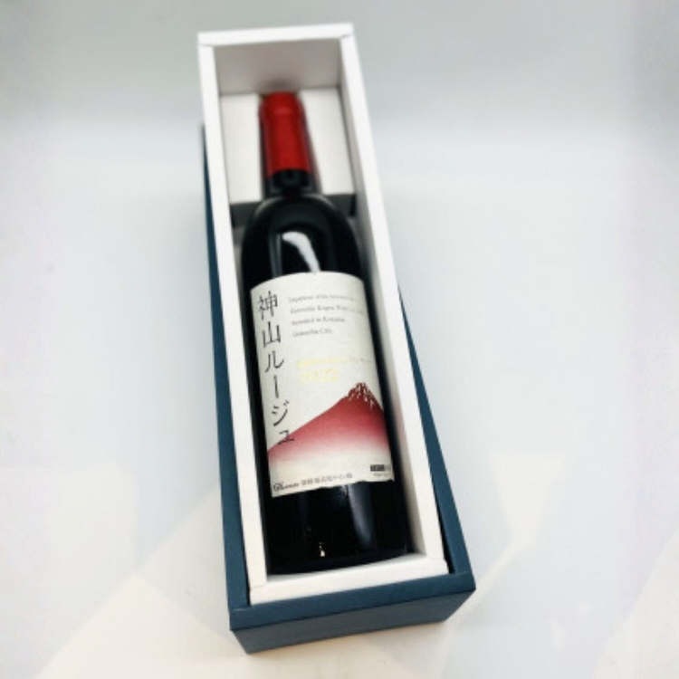 御殿場高原ワイン神山ルージュ750ml×1本 | 酒  お酒 ワイン 赤 赤ワイン 750ml 神山ルージュ wine 葡萄酒 アルコール飲料 ぶどう ブドウ 晩酌 パーティー 記念日 お祝い ※離島への配送不可