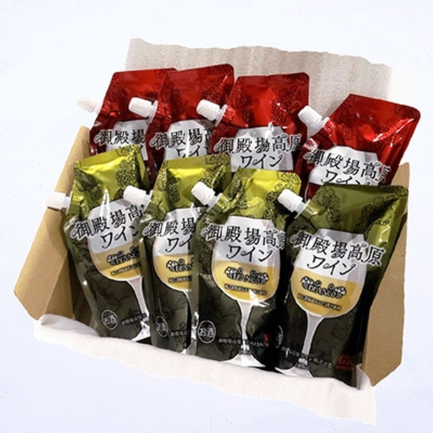御殿場高原ワイン 赤・白8パックセット | 酒 お酒 ワイン 赤ワイン 白ワイン パック ワインセット 飲み比べ ぶどう 葡萄 葡萄酒 アルコール飲料 晩酌 記念日 お祝い