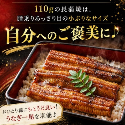 浜名湖うなぎ　蒲焼2尾(約110g×2)　食品添加物不使用こだわりのタレ使用【配送不可地域：離島】【1730450】