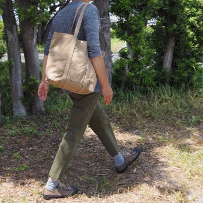 ラージウオッシャブルトート　キャメル【1389810】