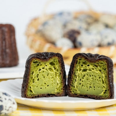 うずらカヌレ2種セット(バニラ・抹茶)【配送不可地域：離島】【1508068】