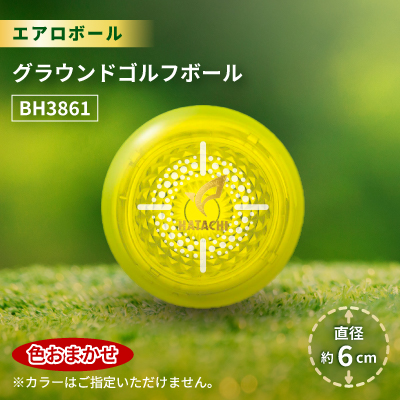 エアロボール グラウンドゴルフボール BH3861【1599028】