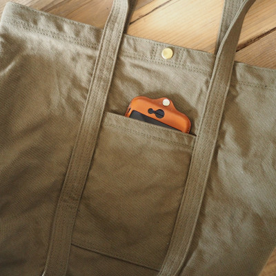 ラージウオッシャブルトート　キャメル【1389810】