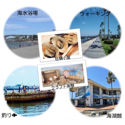 新居弁天海釣公園★駐車場回数券 5セット(55枚綴)【1450333】