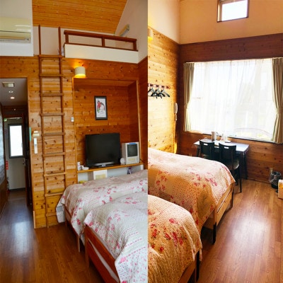 ペロはまなこ 宿泊券 1年間有効「BBQプラン」限定日なし2名様 8畳洋室 ペットと泊まれる【1387777】