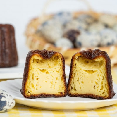 うずらカヌレ6個入り《冷凍》バニラ【配送不可地域：離島】【1508069】