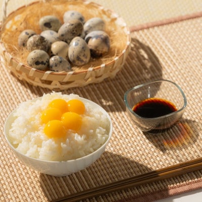 命のカプセル　うずらの生卵40個【配送不可地域：離島】【1508075】