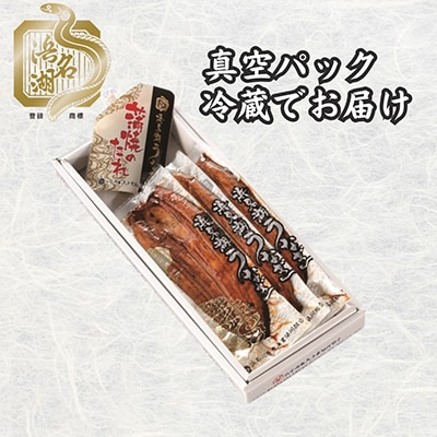 浜名湖産うなぎ　上・長蒲焼パック3枚入り【配送不可地域：離島】【1386529】