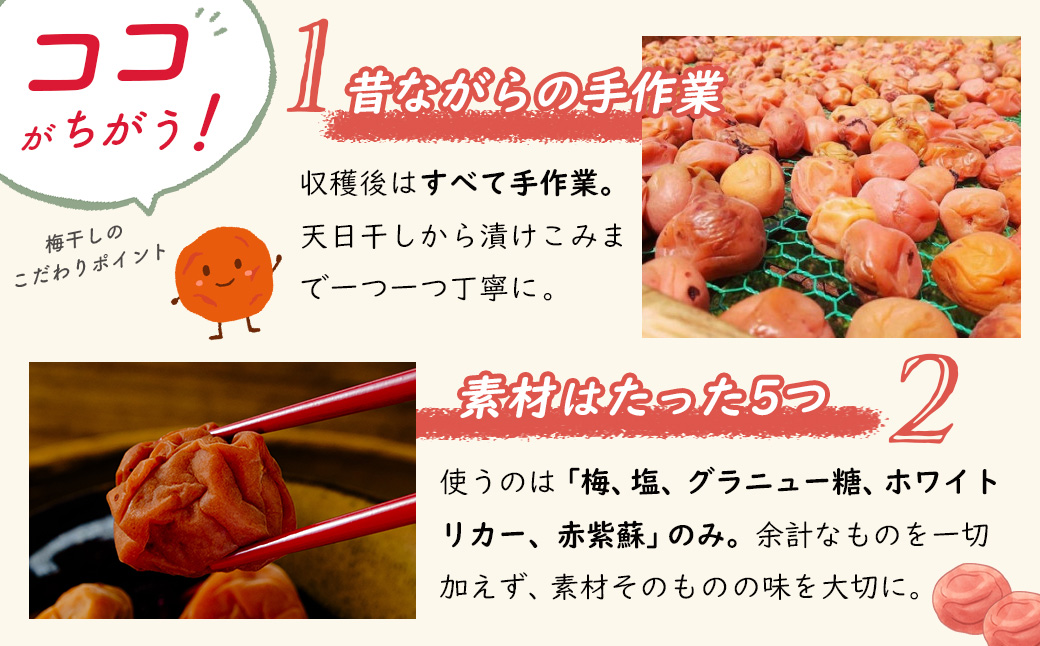 （数量限定） 伊豆 天城農園 青い鳥 グランパ 梅干し 160g×2パック・グランマ らっきょうの甘酢漬け 130g×2パック 【梅 無添加 減塩 らっきょう 数量限定 】015-009