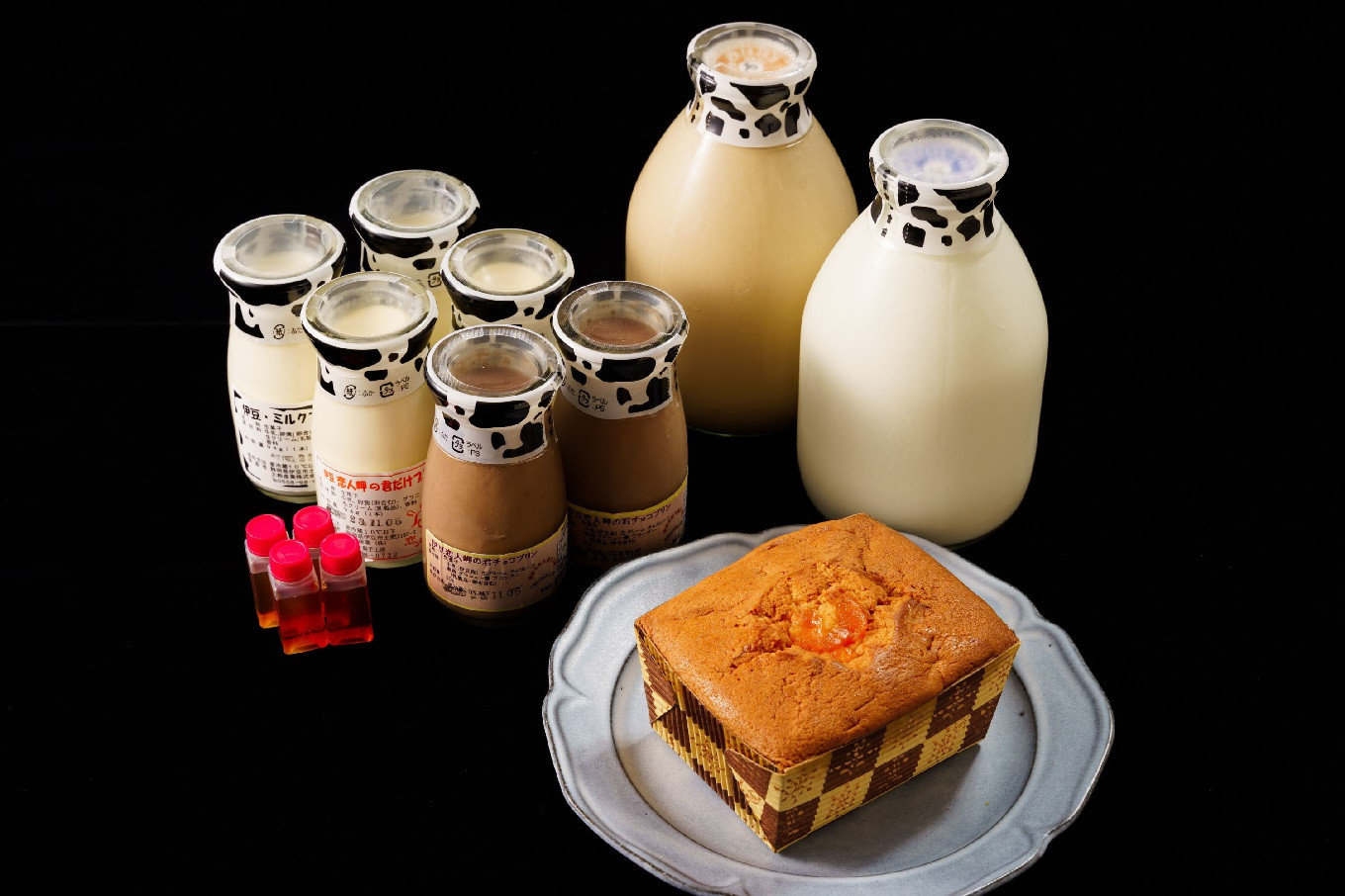 äŒè± ç¹æ¿ã¢ãŒã¢ãŒãã«ã¯ äœ¿çš å€§æšä¹³æ¥ ããªã³ 3çš® ïŒäŒè±æäººå²¬ã®åã ãããªã³ã»åãã§ã³ããªã³ã»äŒè±ãã«ã¯ããªã³ å2åïŒã»åè¥ã³ã ããŠã³ãã±ãŒã 1åã»äŒè±ç¹æ¿ã¢ãŒã¢ãŒãã«ã¯ 1æ¬ïŒ500mlïŒã»ã¿ããå±ã®çç² 1æ¬ïŒ500mlïŒã»ããããããªã³ çä¹³ åµ æŽèå æäœã ãA-055