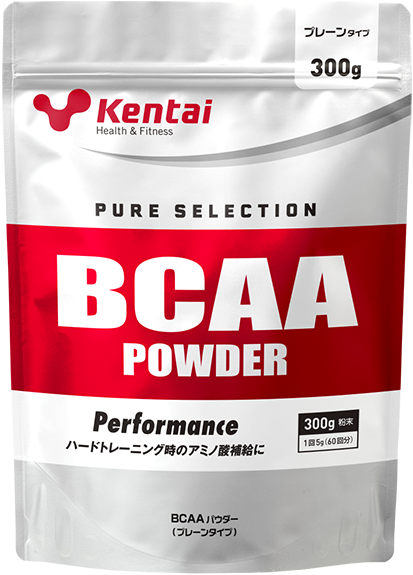 【健康体力研究所】BCAAパウダー（300g×1袋）｜ アミノ酸 補給 カラダ 筋肉 サポート 人工甘味料 香料不使用