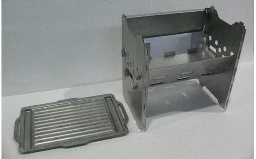 153-2　アウトドア用品　BBQコンロ「WFB2」