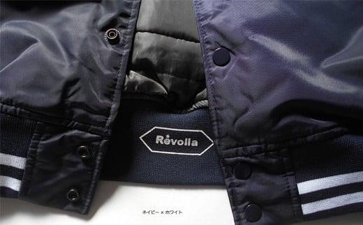 005-110　【ブラック・M】Revolla　中綿入りスタジアムジャケット
