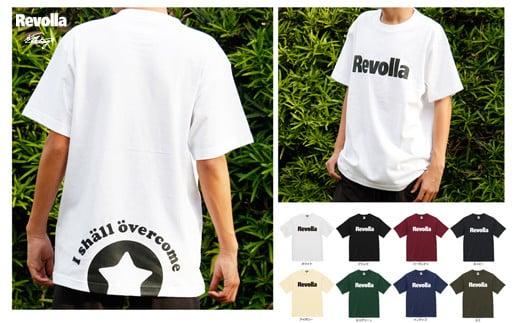 005-168 【アイボリー・L】『必ず乗り越える』RevollaプレミアムコットンメッセージTシャツ