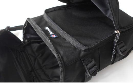 005-100　【カモフラ】Revolla撥水ポリナイロン　スクエアボックスリュック　男女兼用　11リットル