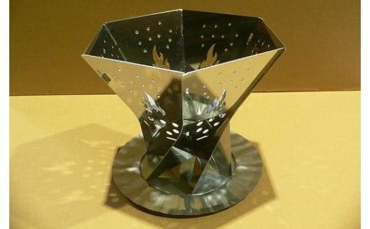 153-5 アウトドア用品 ミニサイズ焚き火台「WFT2」