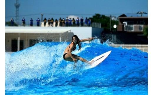 148-8　静波サーフスタジアム　中級コース（ライトのみ）チケット サーフィン サーファー アクティビティ マリンスポーツ 練習場 プール 人工波
