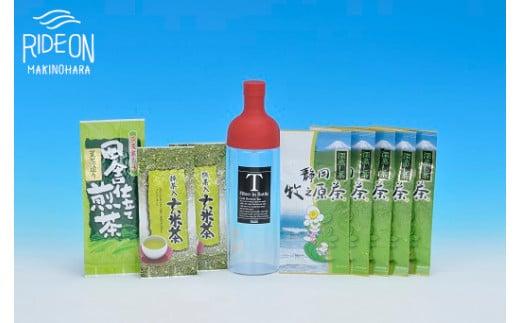 053-8　牧之原産　深蒸し茶とフィルターインボトル