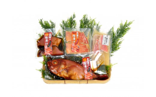 金目鯛　陸漬セット　C005／鮮の恵　姿煮　煮付け　味噌漬　炊き込み　キンメダイ　静岡県　東伊豆町