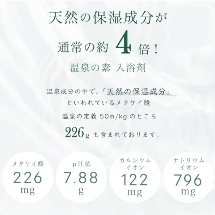 【ギフト】ゆもりびと 温泉の素 粉末入浴剤 3個セット 1183 ／ 保湿美肌名湯 伊豆玉翠監修 計量容器付