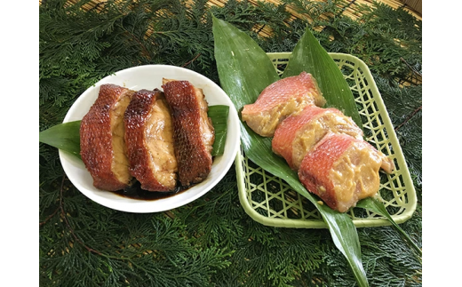 金目鯛 煮付け 味噌漬け ハーモニー 1233 ／ 山田屋海産 セット キンメ グルメ 静岡県 東伊豆町