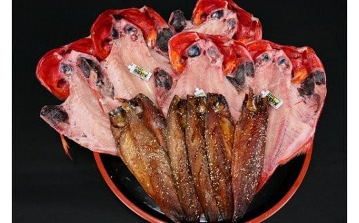 稲取キンメ　干物　詰め合わせ　E009／寿し魚八　手作り　金目鯛　アジ　サバ　静岡県　東伊豆町