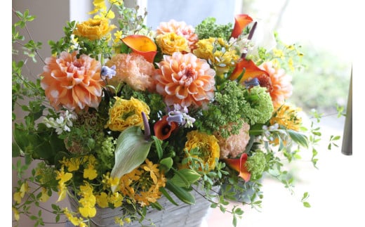 フラワー アレンジメント L
