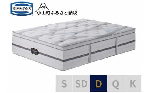 DN2【シモンズ】ダブルマットレス　ビヨンド　シグネチャー　ピロートップ　AA21BS1