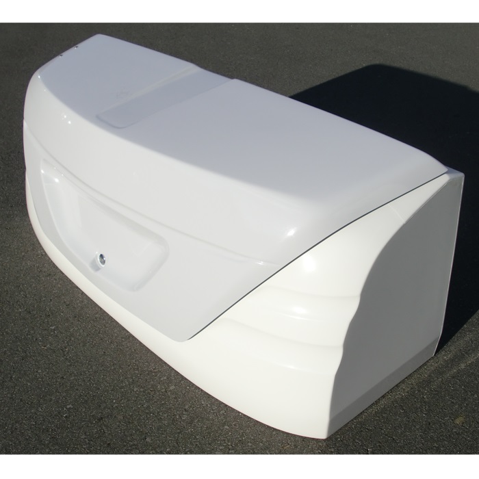 2AF1 ID BOX ライトグレー×ホワイト ２トーンカラー 塗装品