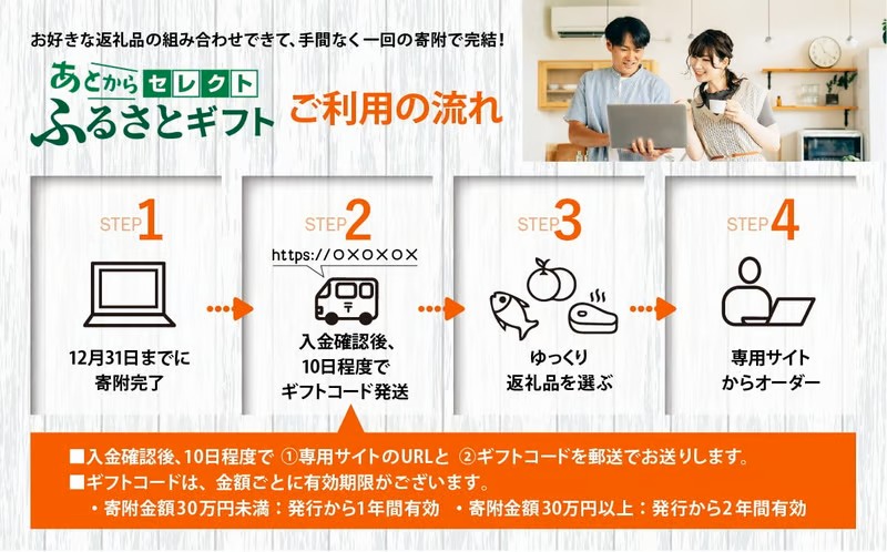 あとからセレクト 【 ふるさとギフト 】 10,000円分