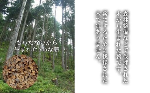 きこりの薪 C富士山セット 針葉樹（約5kg）と広葉樹（約8kg）（現地受け取り）