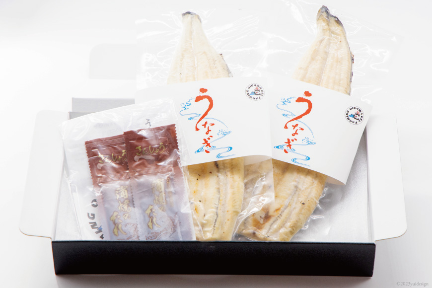 うなぎ 国産 定期便 白焼 150g以上 2尾 3回 総計6尾 タレ 山椒 付き [大井川うなぎ 静岡県 吉田町 22424565] 鰻 ウナギ unagi 白焼き 鰻白焼き 真空パック 冷凍 静岡県産