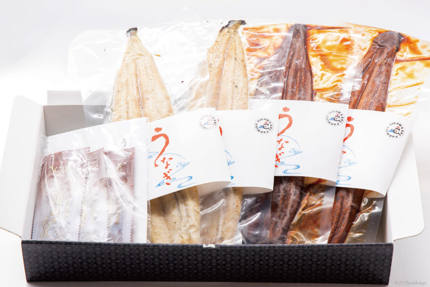 うなぎ 国産 静岡 定期便 蒲焼 2尾 & 白焼 2尾 6回 総計24尾 食べ比べセット [大井川うなぎ 静岡県 吉田町 22424562] 静岡県産 鰻 ウナギ ungai 蒲焼き うなぎ蒲焼き 鰻蒲焼 白焼き タレ たれ 山椒 真空パック 冷凍