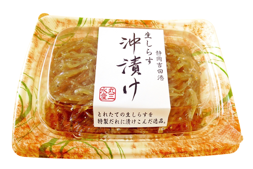 生しらす 沖漬け 計 400g [丸三水産 静岡県 吉田町 22424696] しらす シラス 小分け 冷凍 海鮮 ご飯のお供