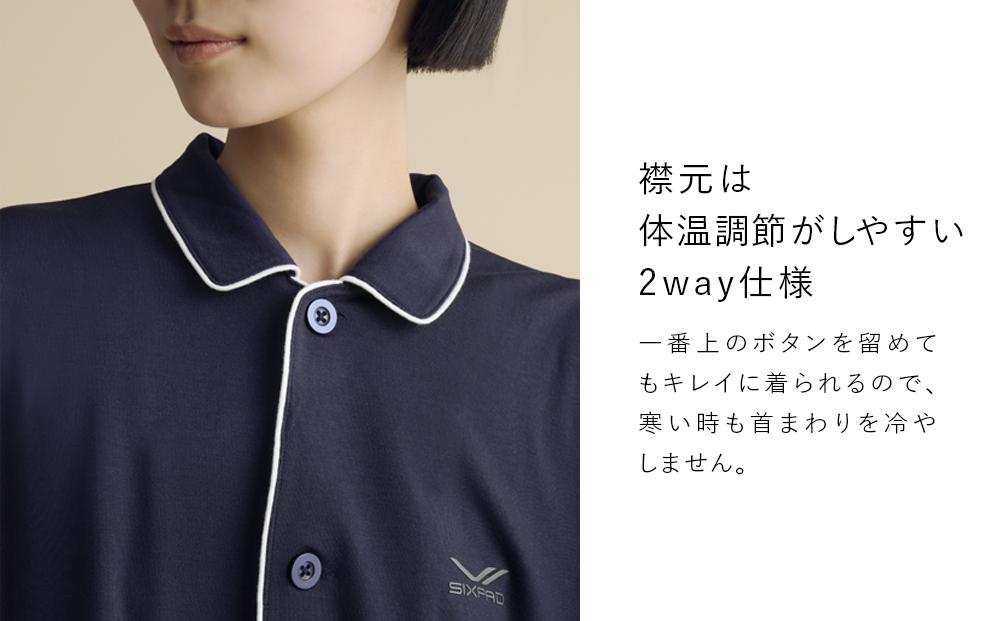 【ライトベージュLサイズ】SIXPAD Recovery Wear Sleep Top (pajamas)