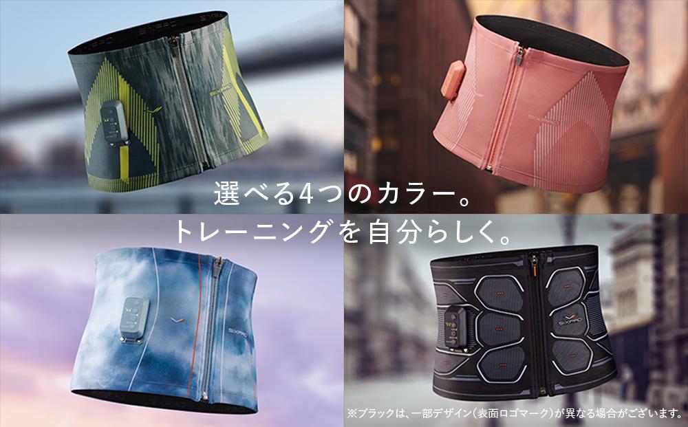 【Mサイズ　ブルー】SIXPAD Powersuit Core Belt　HOME GYM対応モデル