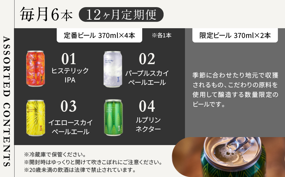 Y.MARKET BREWING æ¯æ6æ¬ã12ã«æå®æäŸ¿ã å®çªã»éå®è©°ãåããã»ãã ã®ããããã¬ãŒã³ãã«ãïŒ