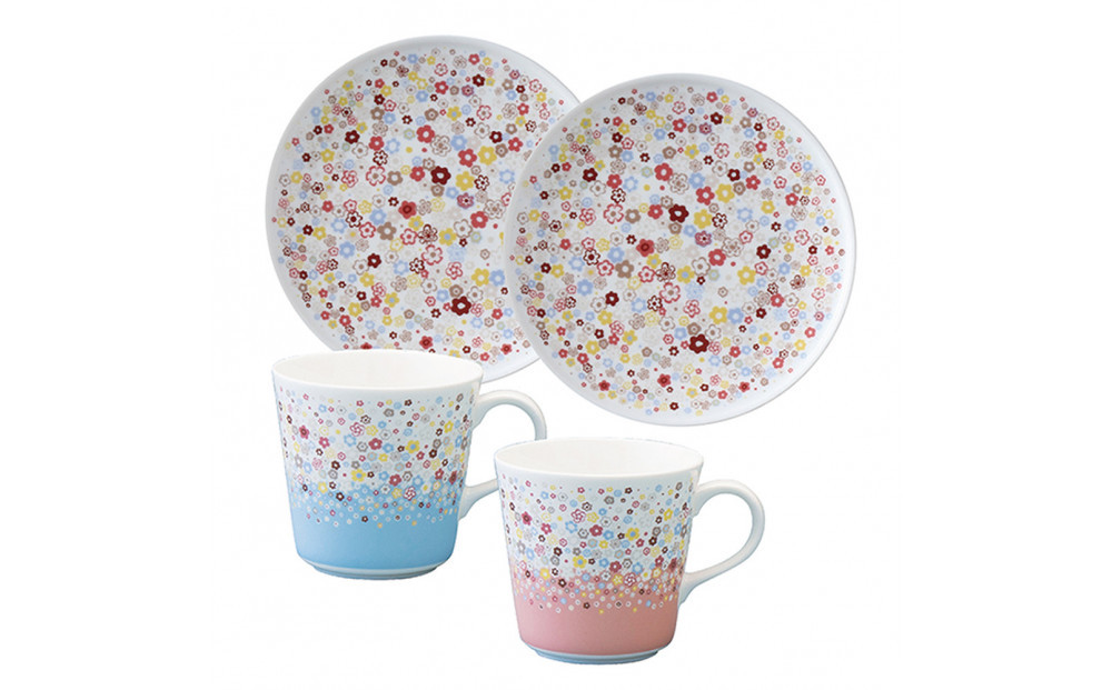 ナルミ HAPPY BAG ポーチュラカ 4点セット 2人用 97286-23406NT