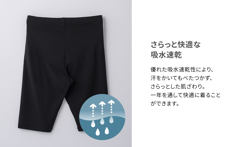 【女性用 Mサイズ】ReDリカバリーウェア オーバーパンツ 腰コリ改善 ショーツ スパッツ 疲労回復 血行促進 一般医療機器 バイタルテック