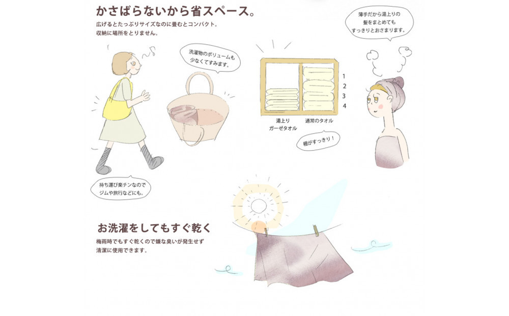 ガーゼバスタオル　大判サイズ　（カフェオレ・ベージュ） | Fabric Plus ファブリックプラス ガーゼ バスタオル 綿入り 綿100％ 涼感 軽量 通気性 吸水性 肌触り 快眠 寝具 人気 おすすめ 洗える 日本製 送料無料