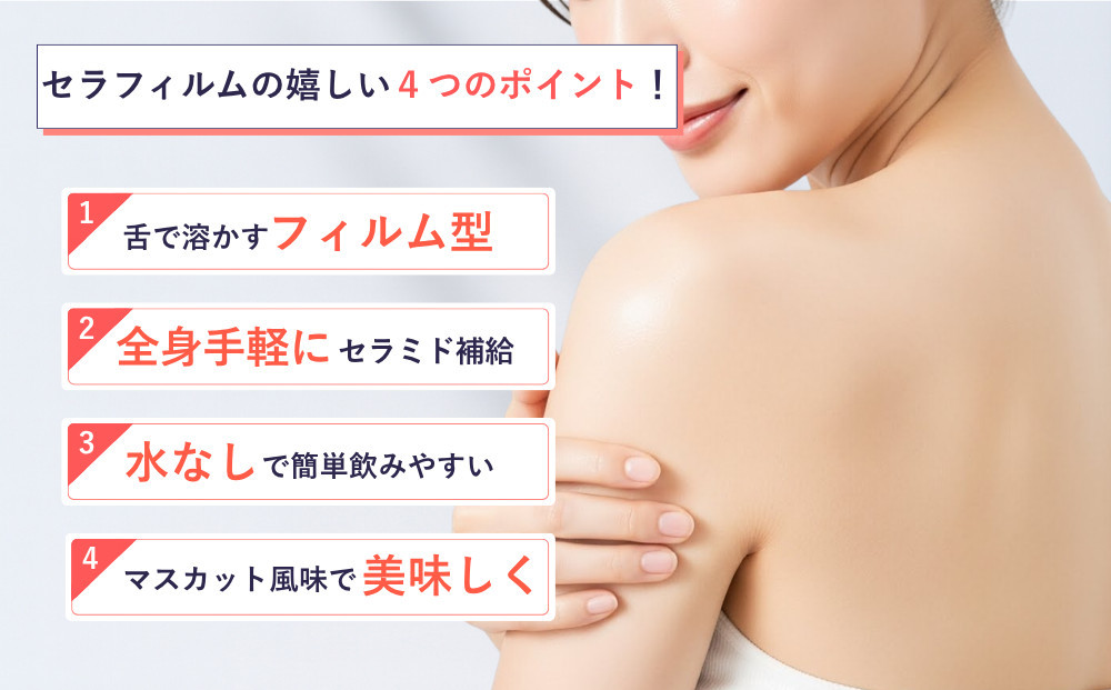 フィルム型セラミドサプリ　Cerafim （セラフィルム）