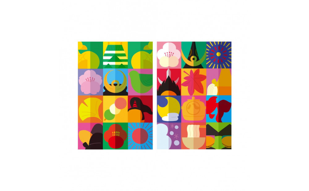 名古屋おもてなし武将隊　印判帳（四季柄）