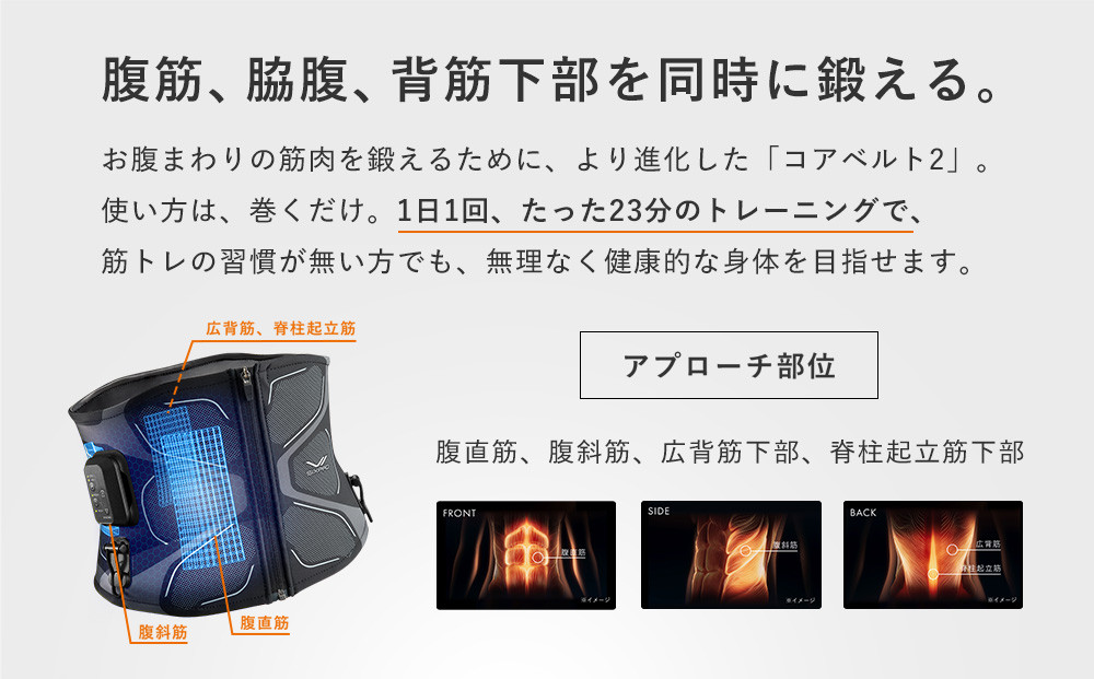 ãLLãµã€ãº / ãã©ãã¯ãSIXPAD Core Belt 2 | ã·ãã¯ã¹ããã ã³ã¢ãã«ã 2 EMS äœå¹¹ãã¬ãŒãã³ã° è
¹ç åŒãç· ã å¥åº·ç®¡ç äººæ° ãããã ãã£ãããã¹ ãã€ãšãã éåäžè¶³è§£æ¶ çåã¢ãã ãã¬ãŒãã³ã°åšå
· å¥åº·ã°ã㺠çŸå®¹ å¥åº·å®¶é» éæç¡æ åå€å±åž