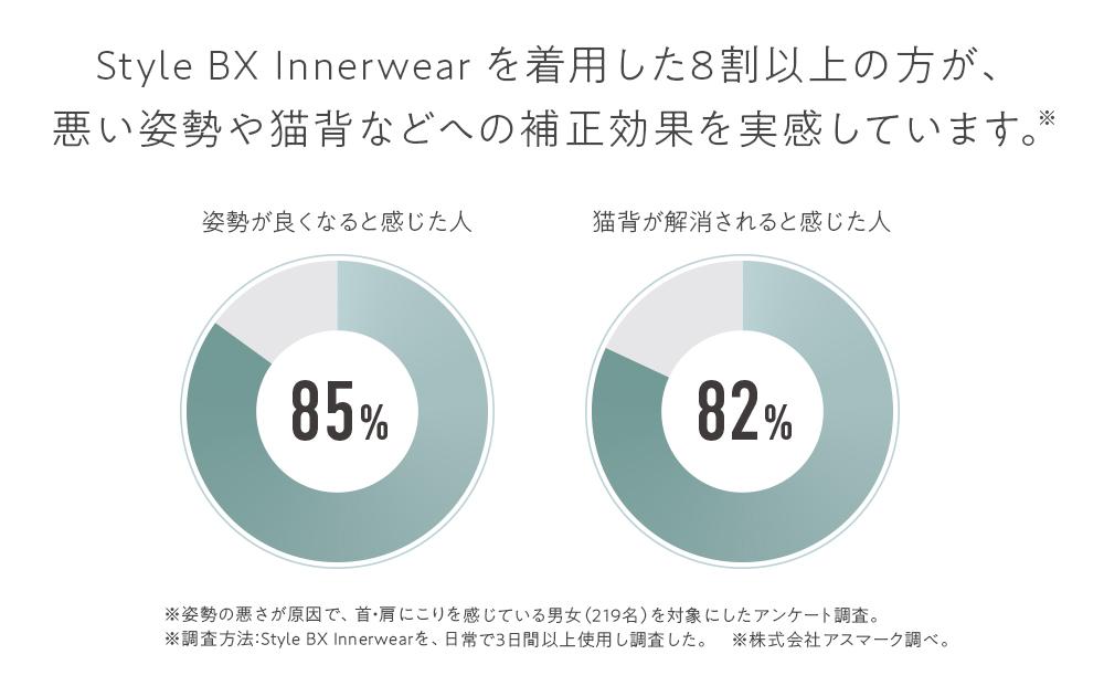 【WOMEN Sサイズ ベージュ】Style BX Innerwear