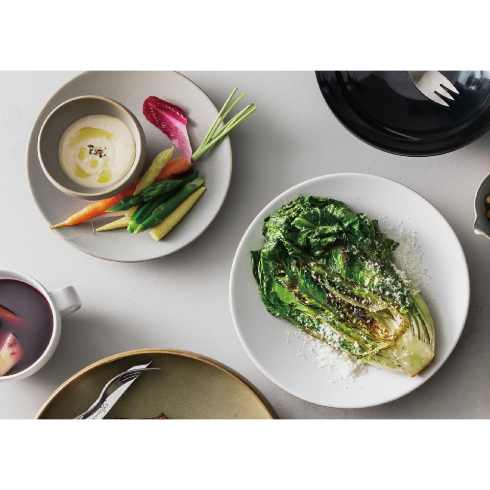 Tableware Deep Bowl Curveペアセット18cm 藍墨