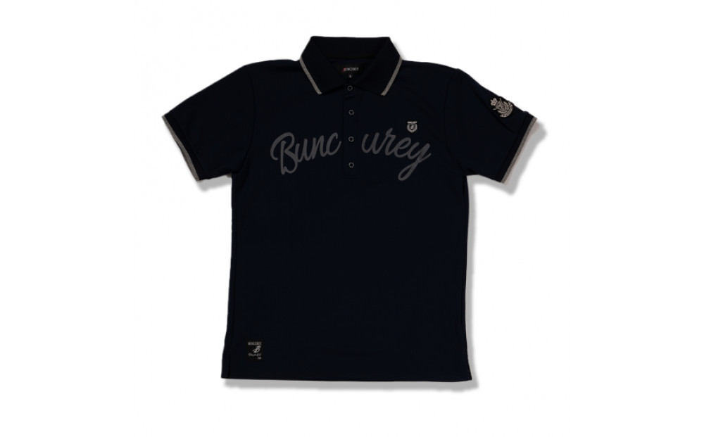 BUNCUREY　ゴルフウェア　半袖ポロシャツ（BM23SS-01-041）ネイビー／サイズ4