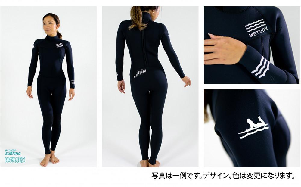 サーフィン用ウェットスーツ (BACKZIP)フルスーツ 5mm起毛