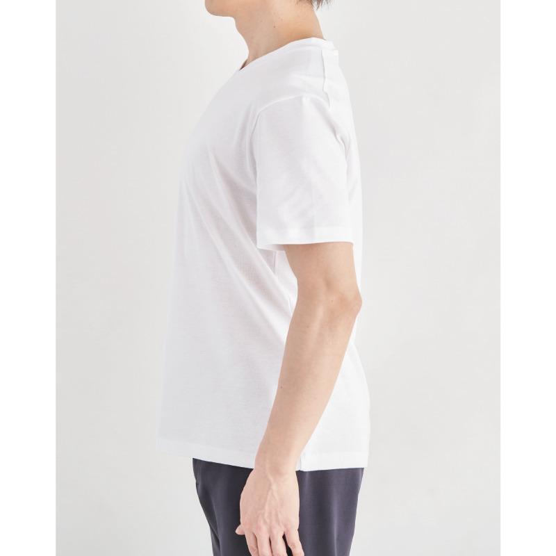 ◆サイズ：ＸＬ◆【ドレスTシャツ】GIZAコットンフライス レギュラーフィット 半袖｜Vネック