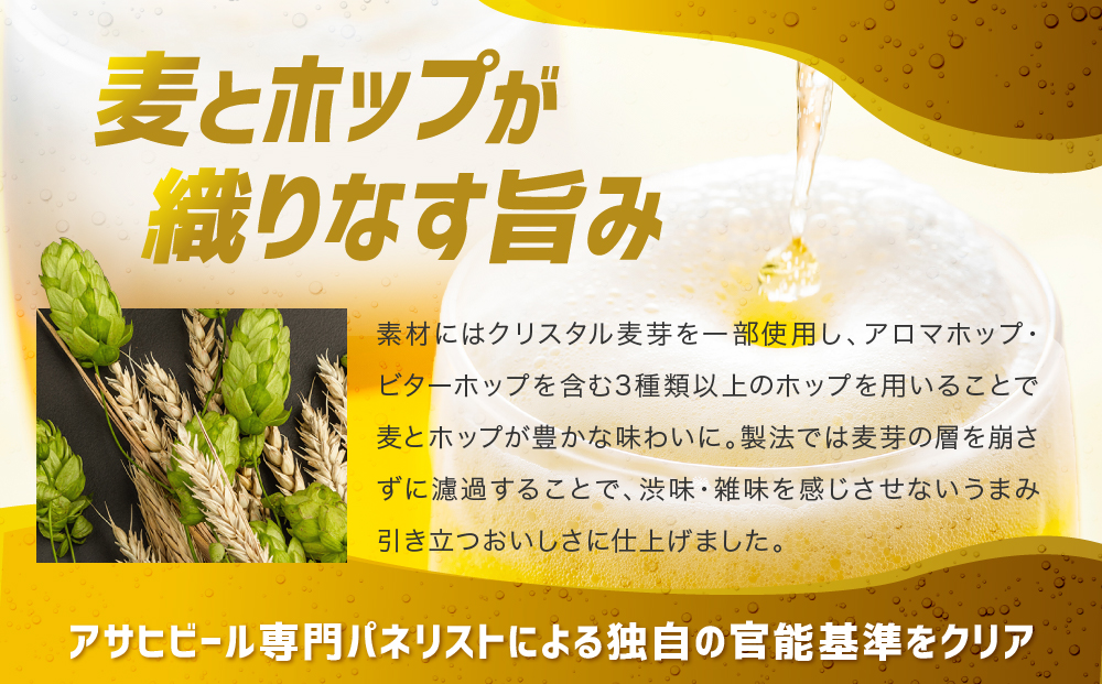 アサヒ　クリアアサヒ缶　350ml×24本　2ケース